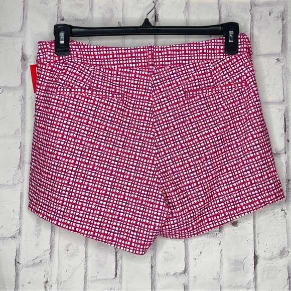 NWT Spanx Sunshine Shorts 4” Large Pull On Hibiscus Gingham Active Stretch UPF50 - Picture 2 of 8